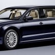 Audi A8 L extended revealed – 2,418 kg, 6.36 metre limo with 310 hp 3.0 TFSI; 0-100 km/h in 7.1 seconds