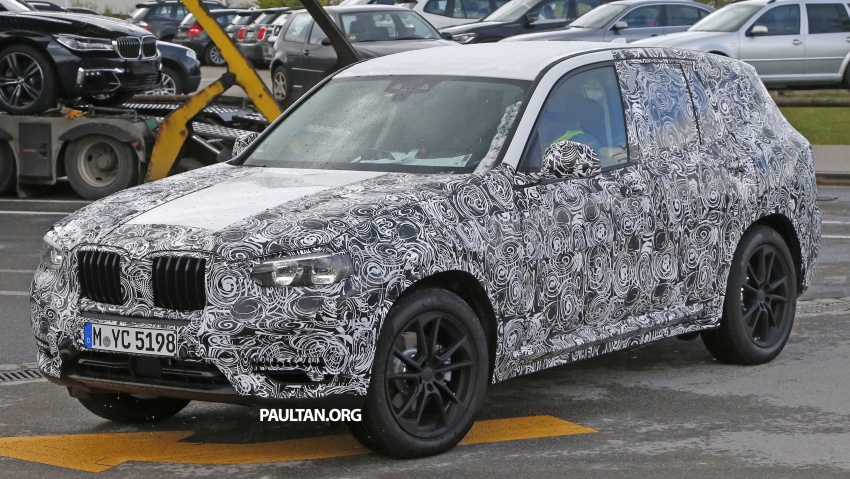 SPYSHOTS: G01 BMW X3 shows us its new interior 485450