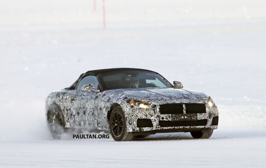 SPIED: BMW Z5 seen testing on snowy terrain again Image #471442