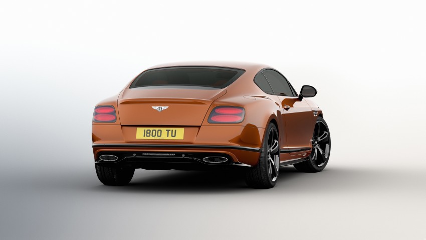Bentley Continental GT Speed, Black Edition debuts 471700
