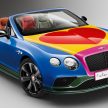 Bentley Continental GT V8 S Convertible gets pop art treatment by famous British artist, Sir Peter Blake