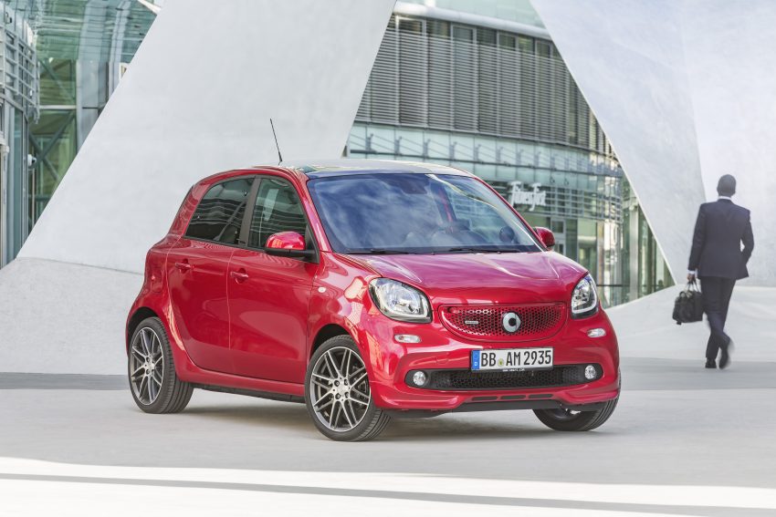Brabus fortwo, cabrio, forfour makes debut – 109 hp 483620