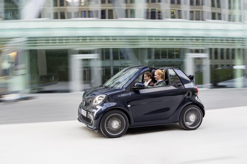 Brabus fortwo, cabrio, forfour makes debut – 109 hp 483642