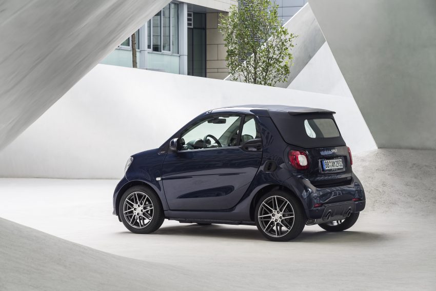 Brabus fortwo, cabrio, forfour makes debut – 109 hp 483648
