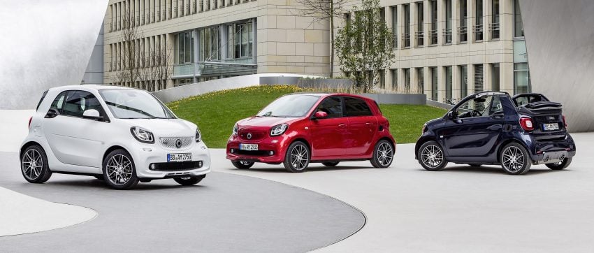 Brabus fortwo, cabrio, forfour makes debut – 109 hp 483653