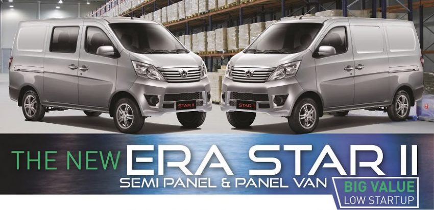 Chana Era Star II varian pikap dan van dilancarkan untuk pasaran Malaysia – harga bermula RM49k 479902
