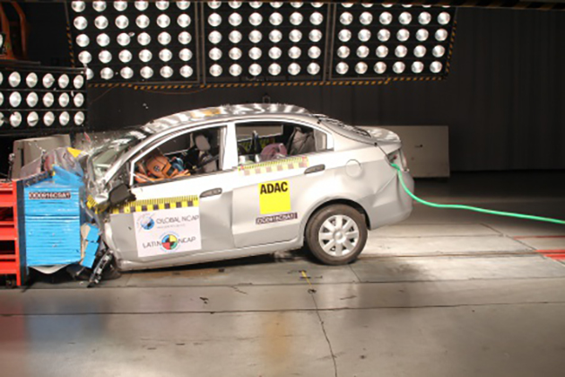 Global NCAP demands for safer vehicles from GM, as Chevrolet Sail gets a zero-star rating from Latin NCAP Image #477640
