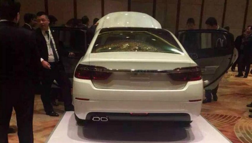Citroen C6 sedan for China, first images emerge 476945