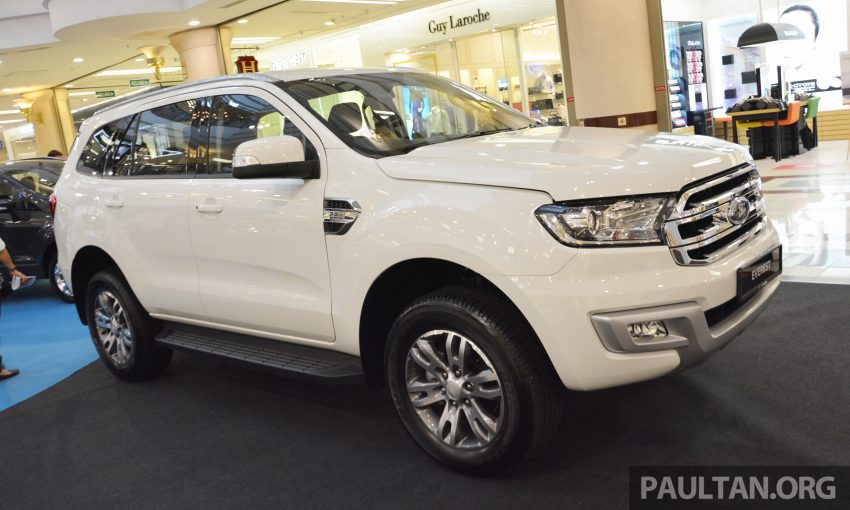 2016 Ford Everest – 2.2L Trend 4×2 and 3.2L Titanium 4×4 on preview at Ford Go Further roadshow, 1Utama 485374