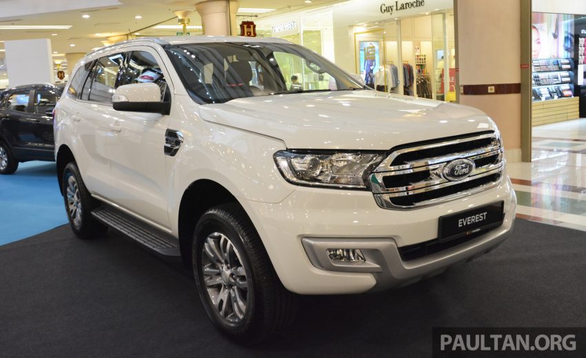 2016 Ford Everest – 2.2L Trend 4×2 and 3.2L Titanium 4×4 on preview at Ford Go Further roadshow, 1Utama 485375