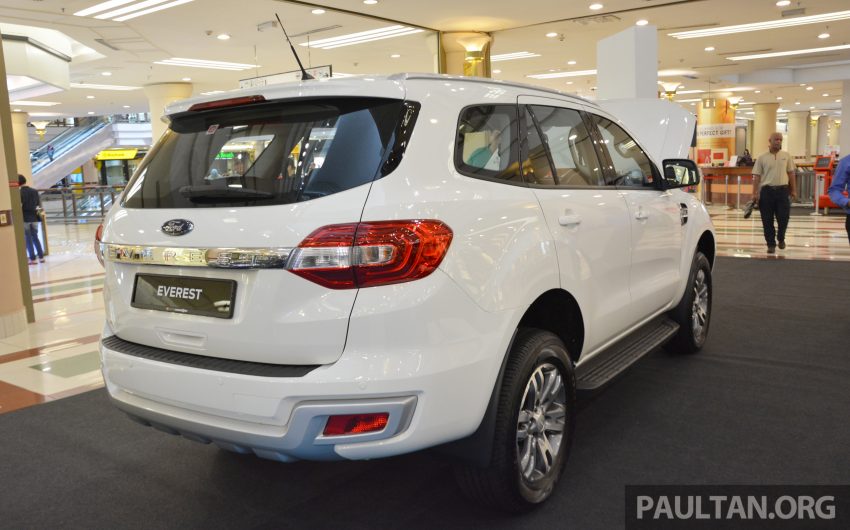2016 Ford Everest – 2.2L Trend 4×2 and 3.2L Titanium 4×4 on preview at Ford Go Further roadshow, 1Utama 485383