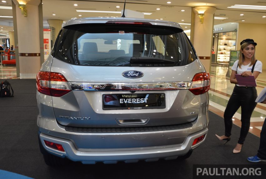 2016 Ford Everest – 2.2L Trend 4×2 and 3.2L Titanium 4×4 on preview at Ford Go Further roadshow, 1Utama 485344