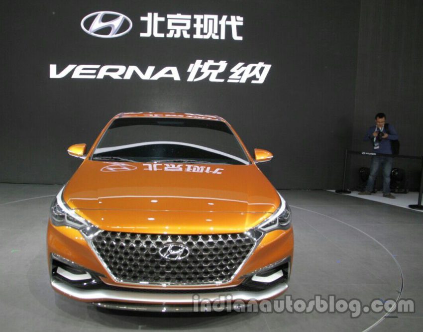 Model konsep Hyundai Verna – Accent generasi akan datang  – dipamerkan di Beijing Auto Show 2016 484489