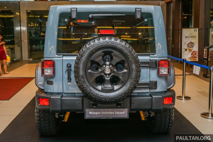 Jeep Wrangler Unlimited Sahara “Batwrangler” – one-off, Mopar accessories, custom paint job, RM368,888 470807