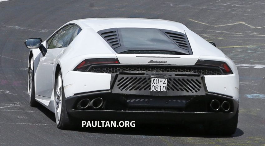 SPIED: Lamborghini Huracan Superleggera testing? 478156