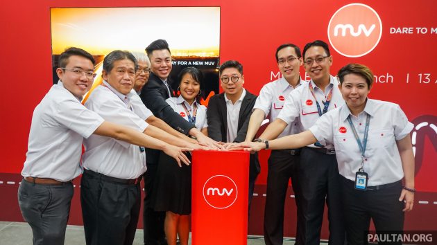 MUV rebrand launch