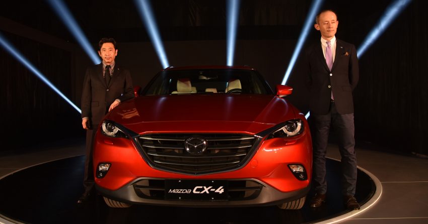 Mazda CX-4 officially goes live at Beijing Auto Show 482730