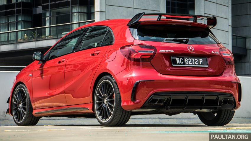 DRIVEN: 2016 Mercedes-AMG A45 – more everything 480728