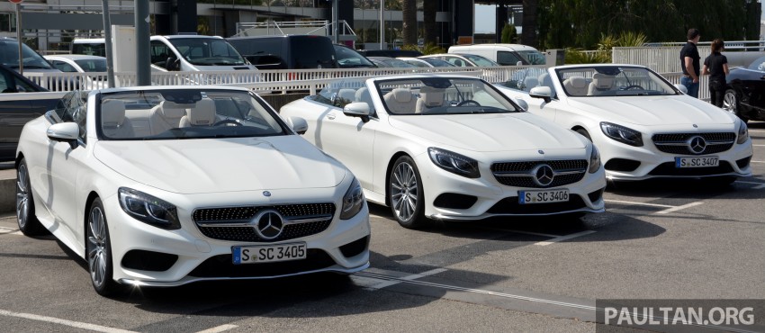 DRIVEN: A217 Mercedes-Benz S-Class Cabriolet – S500 and AMG S63 4Matic topless in the Cote d’Azur 475841
