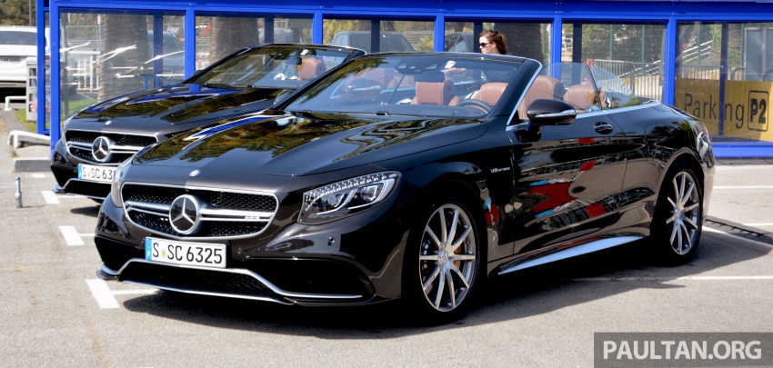 DRIVEN: A217 Mercedes-Benz S-Class Cabriolet – S500 and AMG S63 4Matic topless in the Cote d’Azur 475747