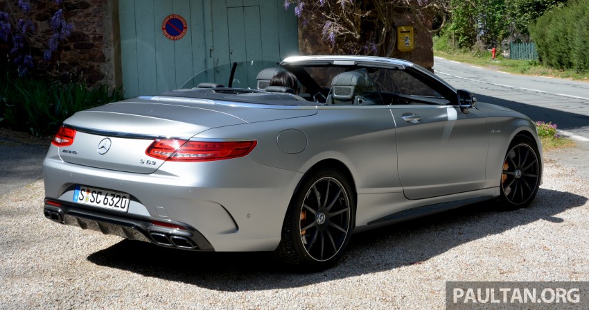 DRIVEN: A217 Mercedes-Benz S-Class Cabriolet – S500 and AMG S63 4Matic topless in the Cote d’Azur 475759
