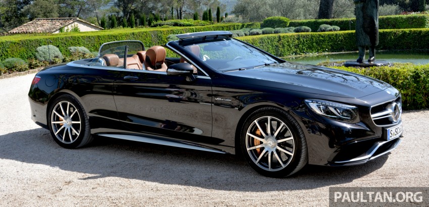 DRIVEN: A217 Mercedes-Benz S-Class Cabriolet – S500 and AMG S63 4Matic topless in the Cote d’Azur 475765