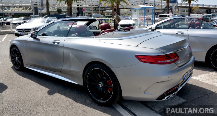 DRIVEN: A217 Mercedes-Benz S-Class Cabriolet – S500 and AMG S63 4Matic topless in the Cote d’Azur 475749