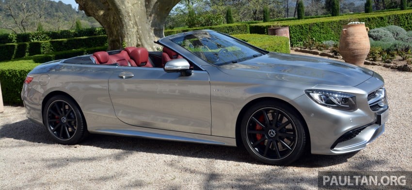 DRIVEN: A217 Mercedes-Benz S-Class Cabriolet – S500 and AMG S63 4Matic topless in the Cote d’Azur 475779