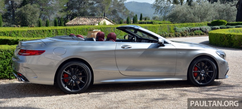 DRIVEN: A217 Mercedes-Benz S-Class Cabriolet – S500 and AMG S63 4Matic topless in the Cote d’Azur 475788