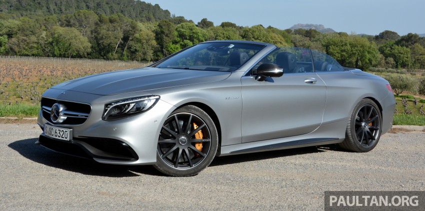 DRIVEN: A217 Mercedes-Benz S-Class Cabriolet – S500 and AMG S63 4Matic topless in the Cote d’Azur 475800