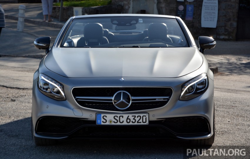 DRIVEN: A217 Mercedes-Benz S-Class Cabriolet – S500 and AMG S63 4Matic topless in the Cote d’Azur 475803