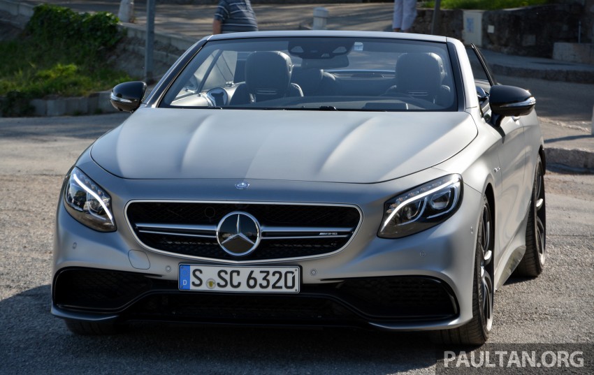 DRIVEN: A217 Mercedes-Benz S-Class Cabriolet – S500 and AMG S63 4Matic topless in the Cote d’Azur 475804