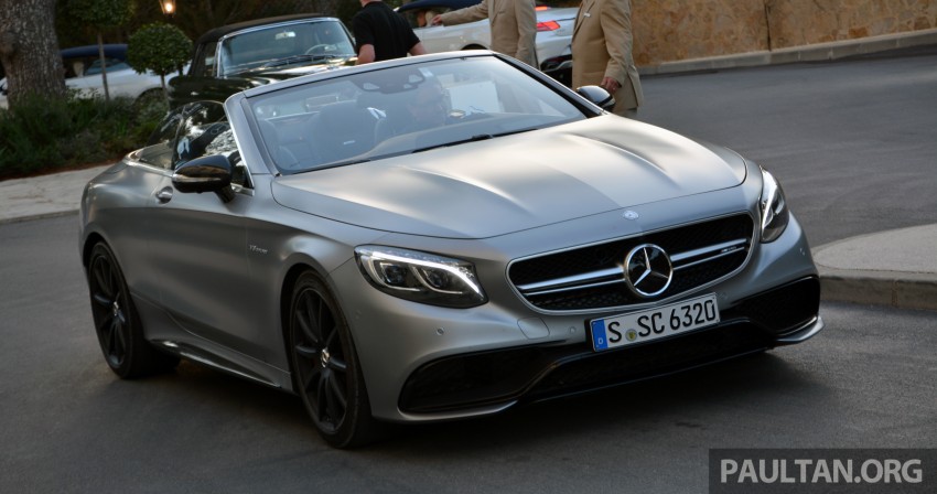 DRIVEN: A217 Mercedes-Benz S-Class Cabriolet – S500 and AMG S63 4Matic topless in the Cote d’Azur 475813