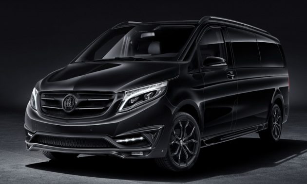 Mercedes-Benz V-Class Black Crystal Larte Design 5