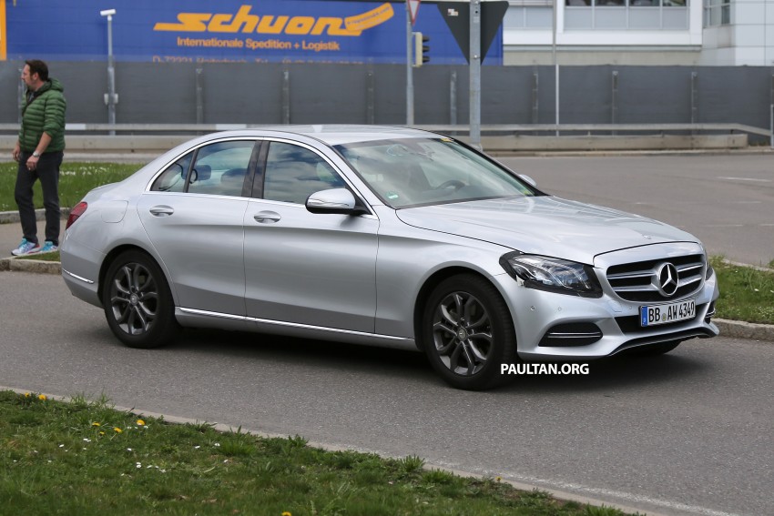 SPIED: W205 C-Class facelift to get Multibeam LEDs 473550