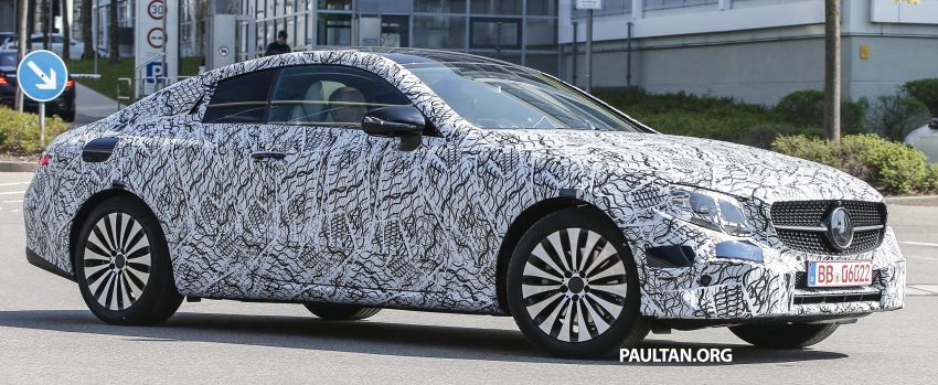 SPIED: 2017 Mercedes-Benz E-Class Coupe sighted 484555