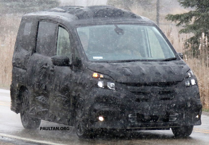 SPIED: Nissan Serena – next-gen spotted in the US 481395