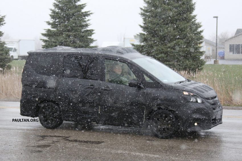 SPIED: Nissan Serena – next-gen spotted in the US 481399