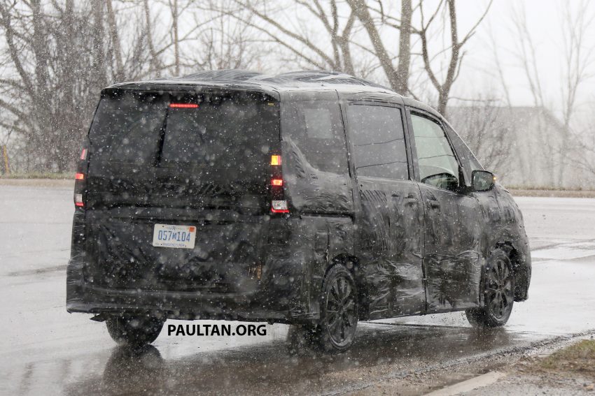 SPIED: Nissan Serena – next-gen spotted in the US 481401