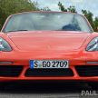 Porsche 718 Boxster launched in M’sia, from RM480k