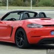 Porsche 718 Boxster launched in M’sia, from RM480k