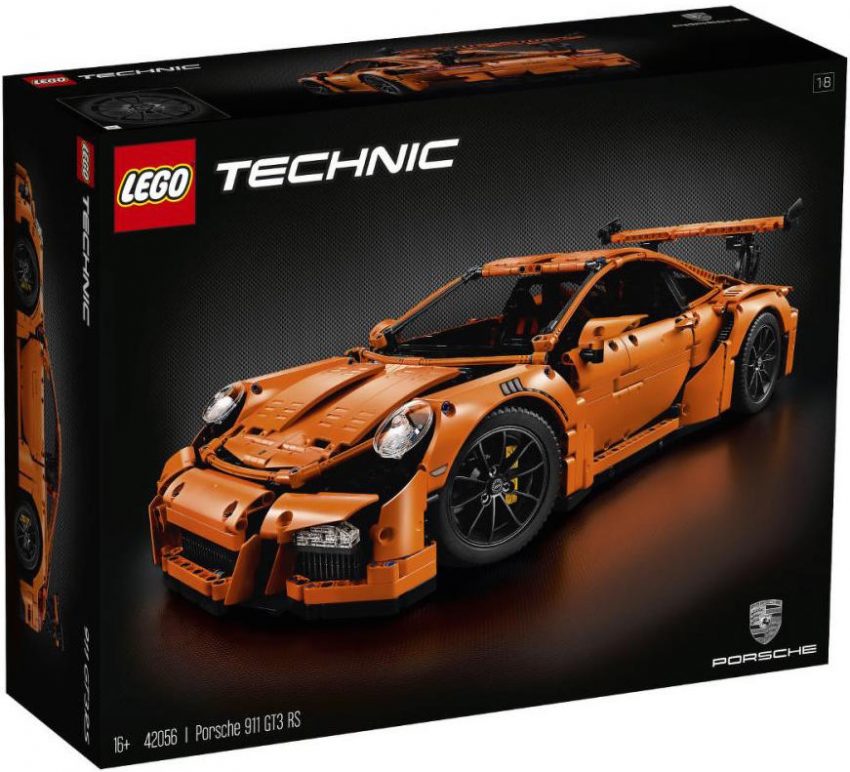 Porsche 911 GT3 RS replica by Lego Technic launched 484131