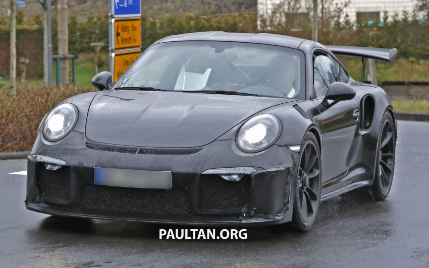 SPIED: Porsche 911 GT3 RS facelift – bigger engine? 478282