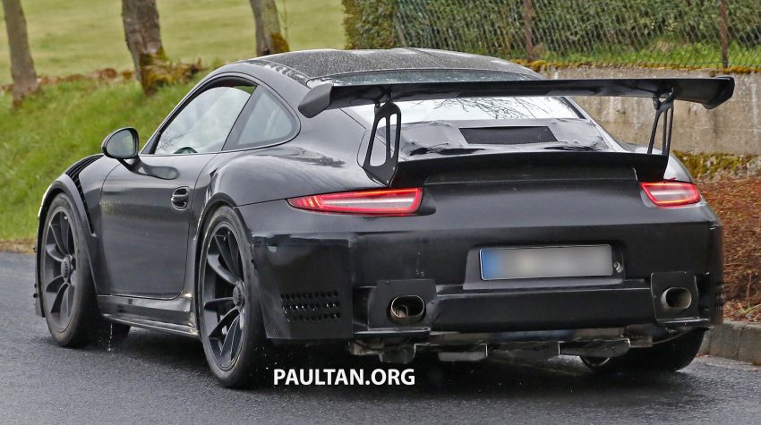 SPIED: Porsche 911 GT3 RS facelift – bigger engine? 478288