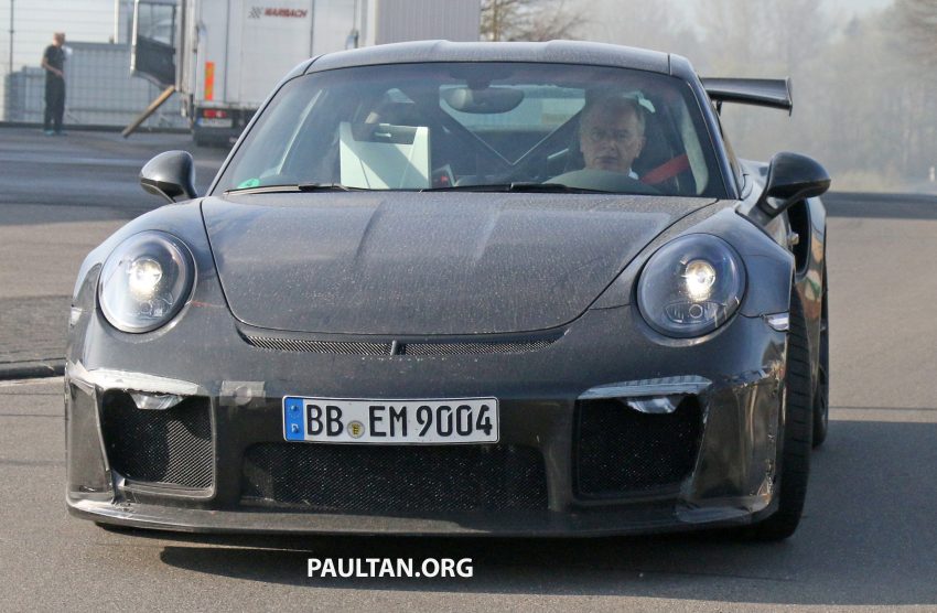 SPIED: Porsche 911 GT3 RS facelift – bigger engine? 478273