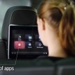 VIDEO: Porsche’s new rear seat entertainment system