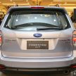 Subaru Forester facelift 2016 dilancar di M’sia – Harga dari RM145k, dua NA CKD dan satu Turbo CBU