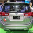 IIMS 2016: Perincian Toyota Innova baharu – Type Q dengan enam tempat duduk, tampil ciri-ciri mewah