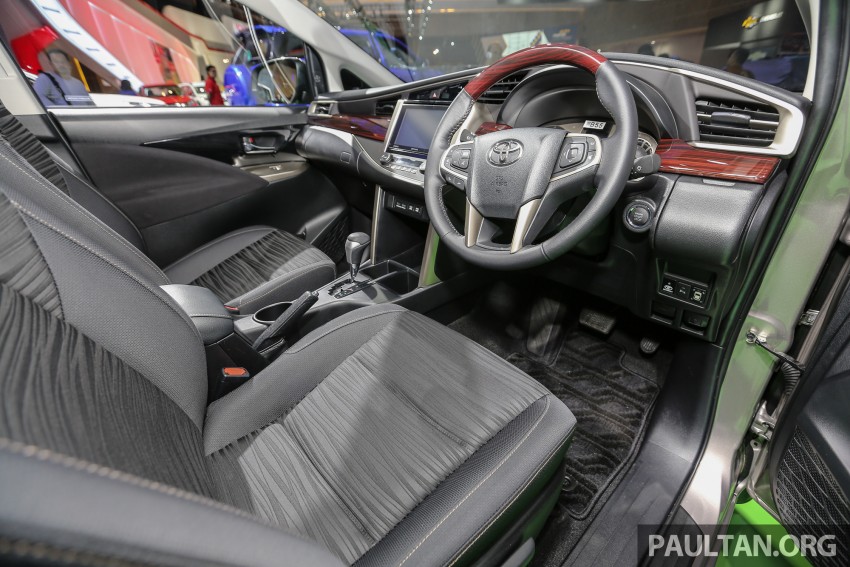 IIMS 2016: New Toyota Innova – 6-seat Type Q detailed 473934