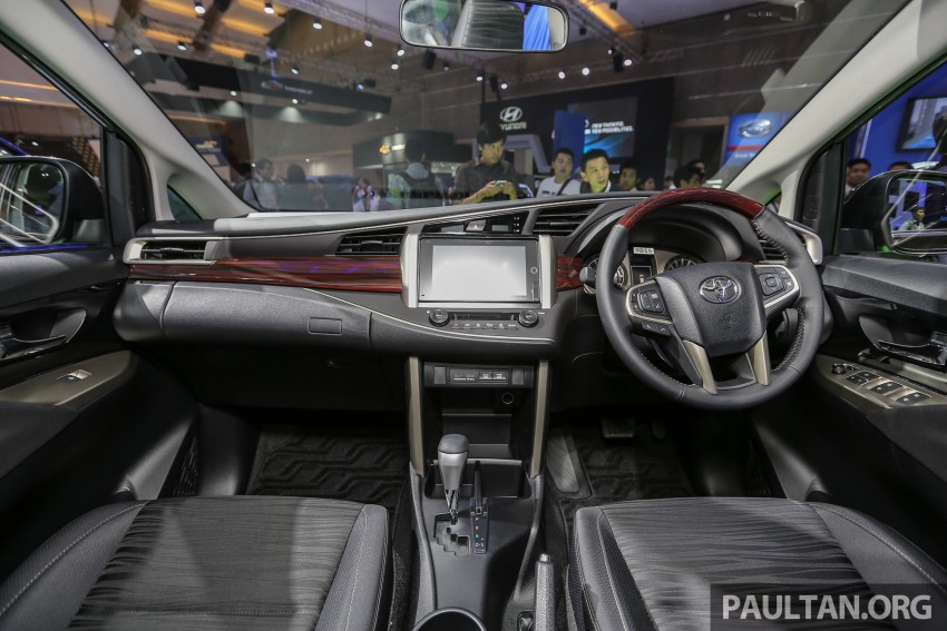 IIMS 2016: Perincian Toyota Innova baharu – Type Q dengan enam tempat duduk, tampil ciri-ciri mewah 474300